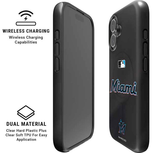 MLB Miami Marlins Jersey Alternate iPhone 17 Magsafe Impact Case