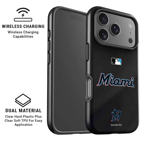 MLB Miami Marlins Jersey Alternate iPhone 17 Pro Magsafe Impact Case
