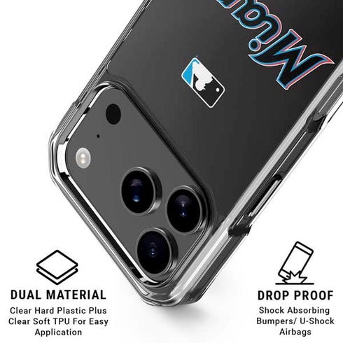 MLB Miami Marlins Jersey Alternate iPhone 17 Pro Max MagSafe Case