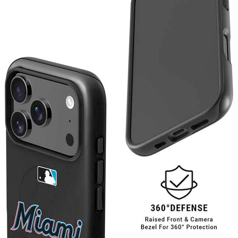 MLB Miami Marlins Jersey Alternate iPhone 17 Pro Max Magsafe Impact Case