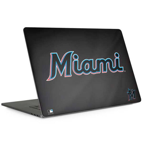 MLB Miami Marlins Jersey Alternate MacBook Skins