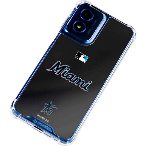 MLB Miami Marlins Jersey Alternate Moto G 5G (2024) Clear Case