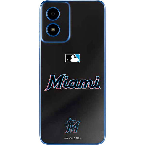MLB Miami Marlins Jersey Alternate Moto G Play 4G (2024) Skin
