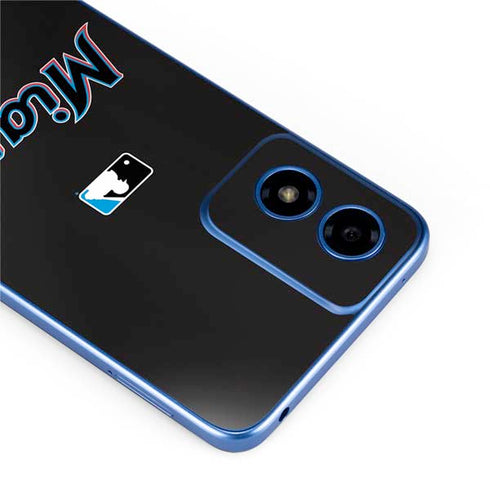MLB Miami Marlins Jersey Alternate Moto G Play 4G (2024) Skin