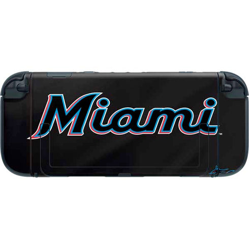 MLB Miami Marlins Jersey Alternate Nintendo Switch 2 (2025) with Joy-Con Skin