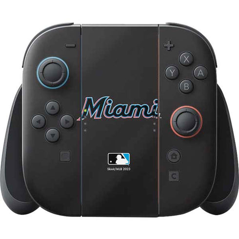 MLB Miami Marlins Jersey Alternate Nintendo Skins
