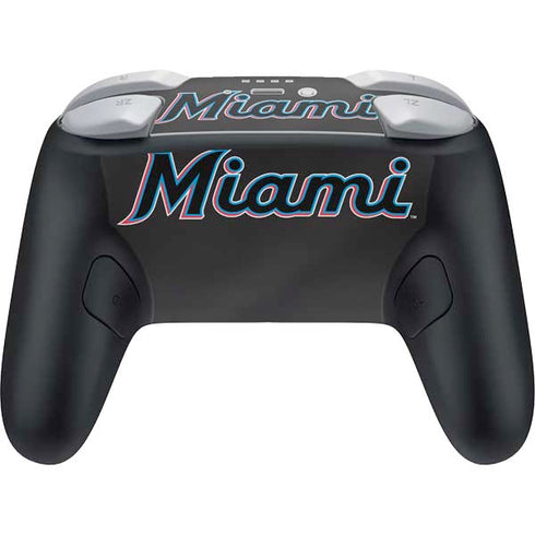 MLB Miami Marlins Jersey Alternate Nintendo Switch 2 (2025) Pro Controller Skin