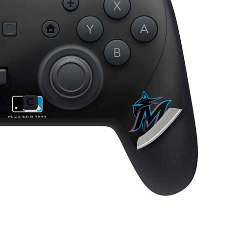 MLB Miami Marlins Jersey Alternate Nintendo Switch 2 (2025) Pro Controller Skin