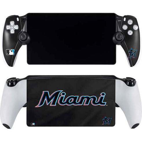 MLB Miami Marlins Jersey Alternate PlayStation Portal Remote Player Skin