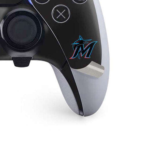 MLB Miami Marlins Jersey Alternate PS5 DualSense Edge Pro Controller Skin