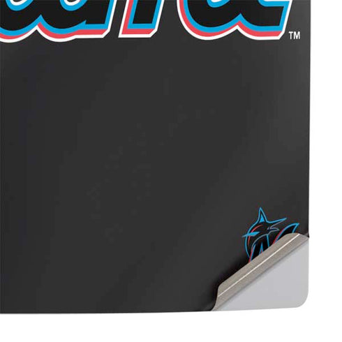 MLB Miami Marlins Jersey Alternate PS5 Pro Console Skin