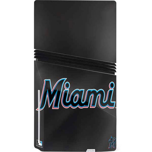 MLB Miami Marlins Jersey Alternate PS5 Pro Disk Bundle Skin