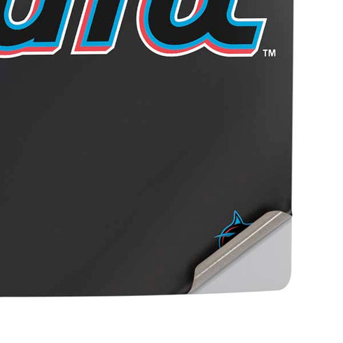 MLB Miami Marlins Jersey Alternate PS5 Pro Disk Console Skin