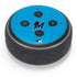 MLB Miami Marlins Solid Distressed Amazon Echo Dot Skin