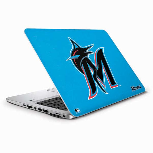 MLB Miami Marlins Solid Distressed HP Elitebook Skin