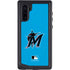 MLB Miami Marlins Solid Distressed Galaxy Cases