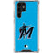 MLB Miami Marlins Solid Distressed Galaxy S23 Ultra Clear Case