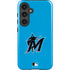 MLB Miami Marlins Solid Distressed Galaxy S25 Impact Case