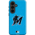 MLB Miami Marlins Solid Distressed Galaxy S26 Plus Impact Case