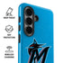 MLB Miami Marlins Solid Distressed Galaxy S26 Plus Impact Case