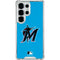 MLB Miami Marlins Solid Distressed Galaxy S26 Ultra Clear Case