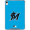 MLB Miami Marlins Solid Distressed iPad 11th Gen (2025) Clear Case