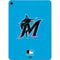 MLB Miami Marlins Solid Distressed Apple iPad Air Skin