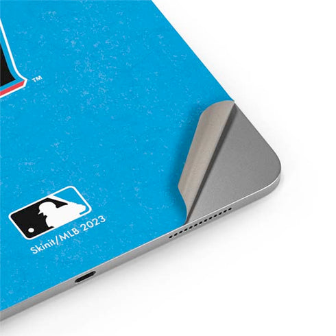 MLB Miami Marlins Solid Distressed Apple iPad Air Skin