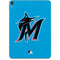 MLB Miami Marlins Solid Distressed Apple iPad Pro Skin
