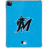 MLB Miami Marlins Solid Distressed iPad Pro 11in (2024) Clear Case