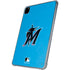 MLB Miami Marlins Solid Distressed iPad Pro 11in (2024) Clear Case