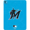 MLB Miami Marlins Solid Distressed iPad Pro 13in M4 (2024) Skin