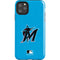 MLB Miami Marlins Solid Distressed iPhone Cases