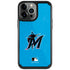 MLB Miami Marlins Solid Distressed iPhone Cases