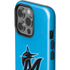 MLB Miami Marlins Solid Distressed iPhone 15 Pro Impact Case