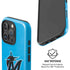 MLB Miami Marlins Solid Distressed iPhone 16 Pro Max Magsafe Impact Case