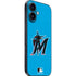 MLB Miami Marlins Solid Distressed iPhone 16 Skin