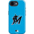 MLB Miami Marlins Solid Distressed iPhone 16e Impact Case