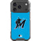 MLB Miami Marlins Solid Distressed iPhone 18 Pro Clear Case