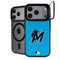 MLB Miami Marlins Solid Distressed iPhone 18 Pro Kickstand Case