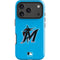 MLB Miami Marlins Solid Distressed iPhone 18 Pro Max Impact Case