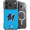 MLB Miami Marlins Solid Distressed iPhone 18 Pro Max MagSafe Case