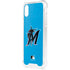 MLB Miami Marlins Solid Distressed iPhone XS Clear Case