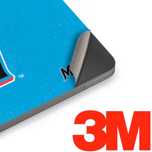 MLB Miami Marlins Solid Distressed Apple MacBook Air Skin