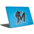 MLB Miami Marlins Solid Distressed MacBook Skins