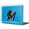 MLB Miami Marlins Solid Distressed MacBook Cases