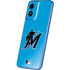 MLB Miami Marlins Solid Distressed Moto G Play 4G (2024) Skin