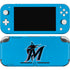 MLB Miami Marlins Solid Distressed Nintendo Skins