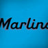MLB Miami Marlins Solid Distressed PlayStation 4 Gold Wireless Headset Skin