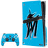 MLB Miami Marlins Solid Distressed PlayStation PS5 Skins